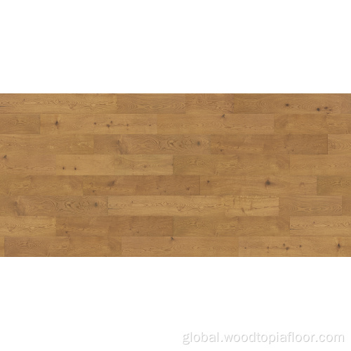 Oak Hardwood Flooring Engineered Indoor waterproof solid wood floor parquet flooring Supplier